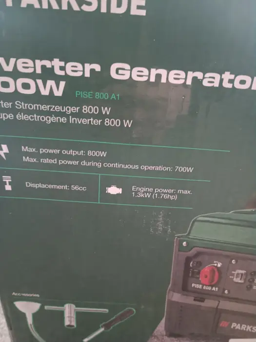 Slika oglasa INVERTER GENERATOR 800 W